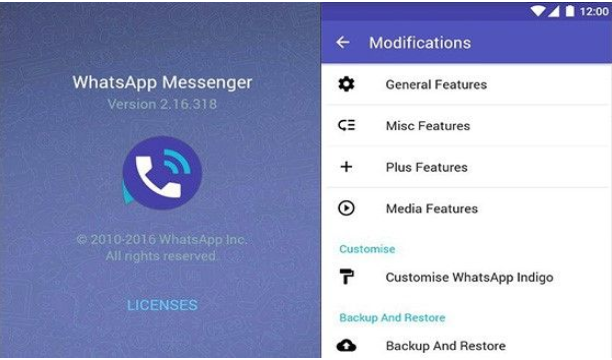 WhatsApp Indigo apk