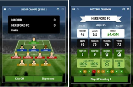 football chairman pro cracked apk