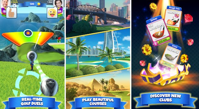 golf clash mod apk android