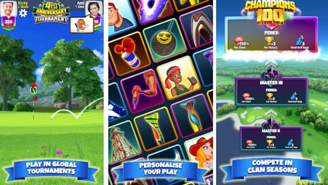 golf clash mod apk unlimited money and gems